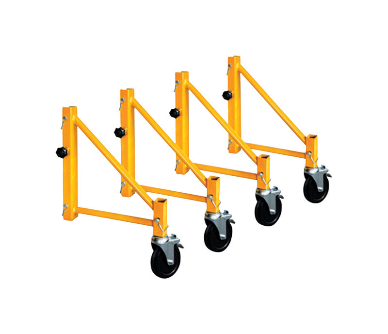 Metaltech Steel Black/Yellow Scaffold Outrigger 4 Pk