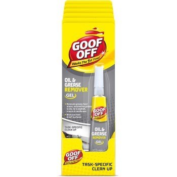 Goof Off Oil Stain Remover 0.62 Oz. Gel No Scent