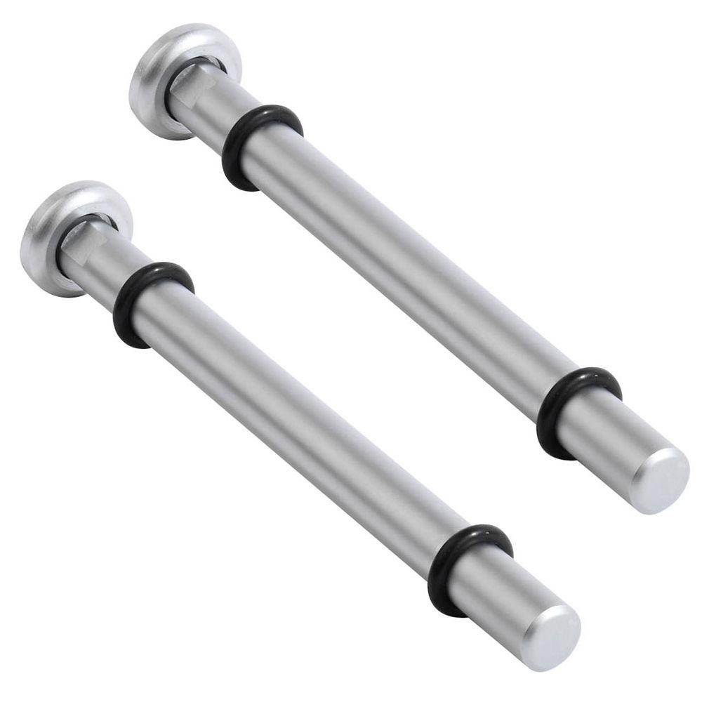 ATLAS 5.9 in. Silver Steel Shelf Bracket (2-Pack)