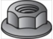 [180397] HILLMAN 5/16 in. Zinc-Plated Steel USS Whiz Lock Nut 1 Pk