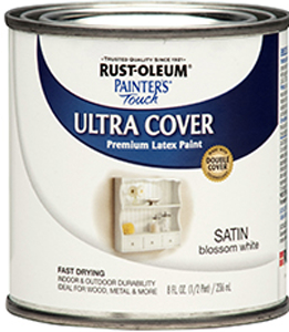 Rust-Oleum Painters Touch Satin Stone Gray Water-Based Ultra Cover Paint Exterior and Interior 250 G 