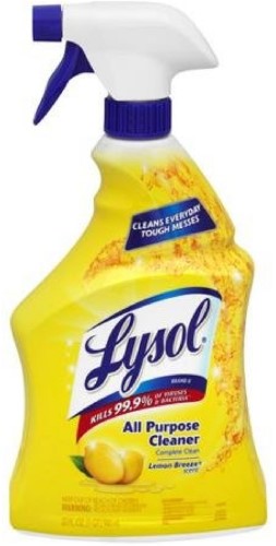 [1903541] Lysol Lemon Breeze Scent All Purpose Cleaner 40 Oz. Liquid