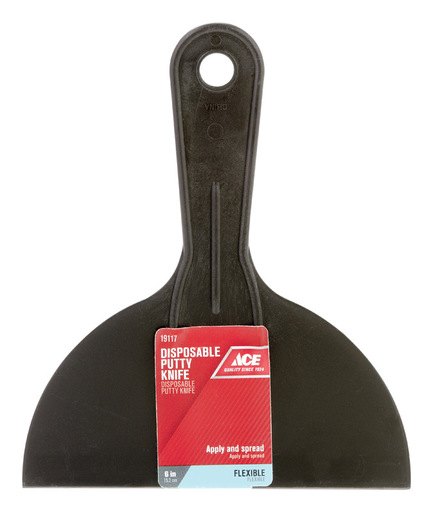 PUTTY KNIFE 6" PLAS ACE