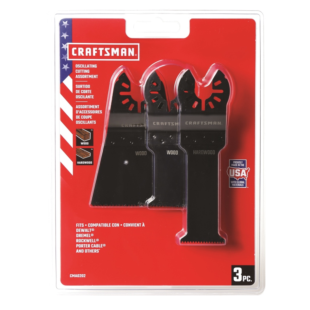 CM OSC BLD ST WD CUT 3PC