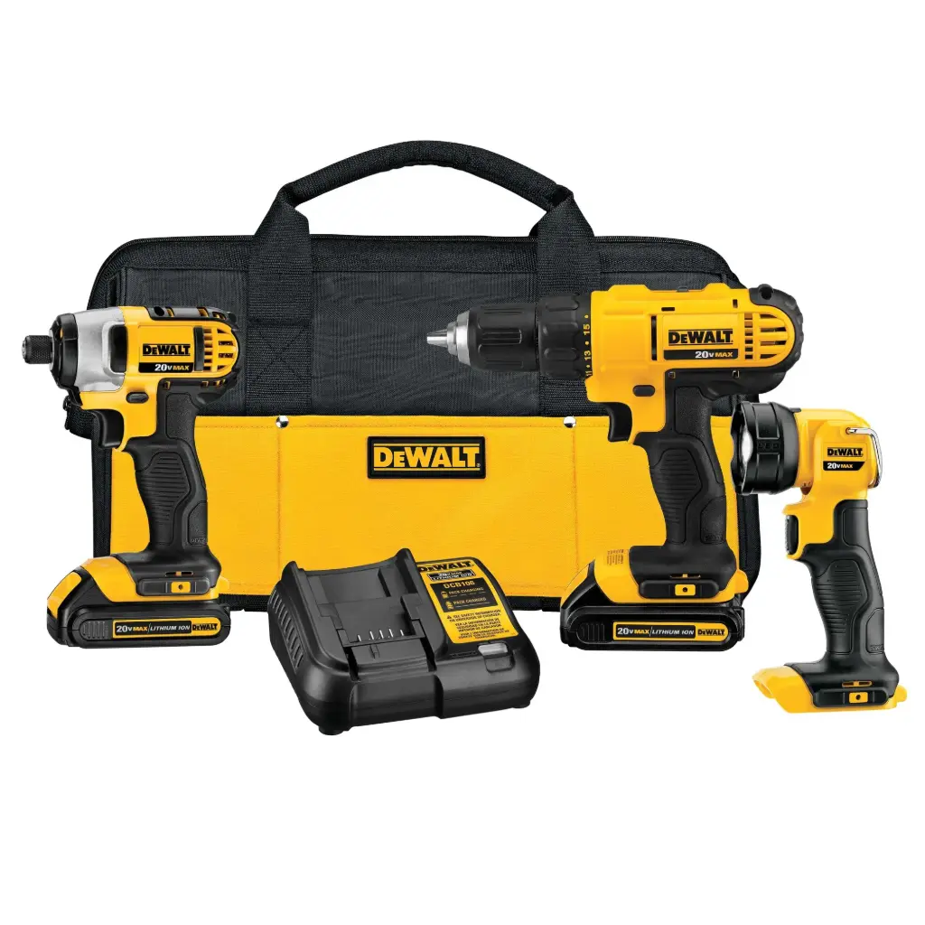 [2032204] DEWALT CMBO KIT 20V 3TOOLS