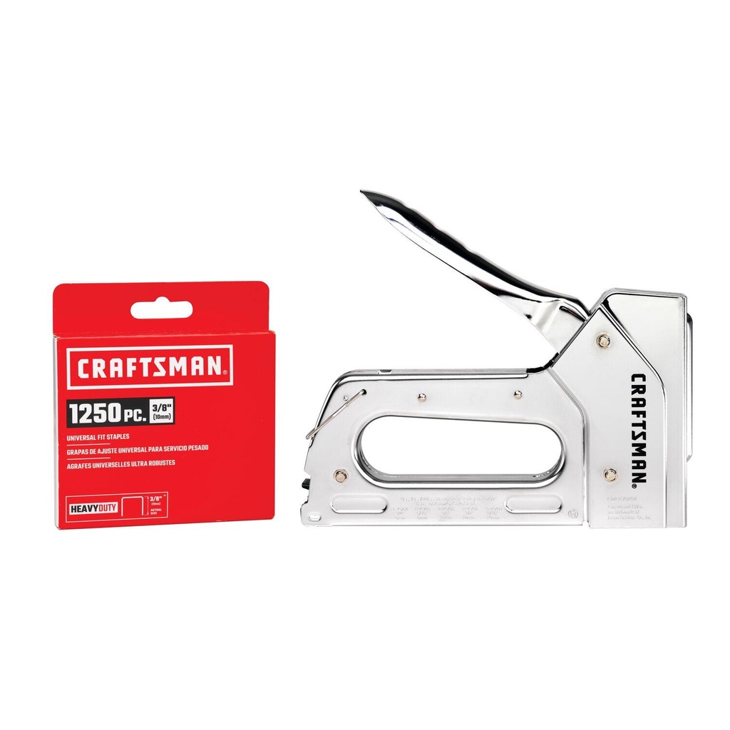 Craftsman heavy-duty steel stapler 