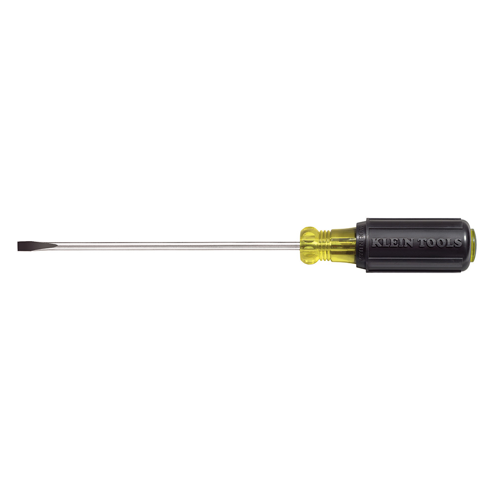 Klein Tools Cushion-Grip 6 in. L Cabinet Cabinet Screwdriver 1 Pc