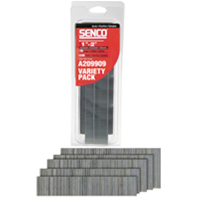 Senco 1 in. L X 18 Ga. Straight Strip Galvanized Brad Nails 1,200 Pack