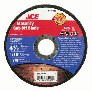 [2106920] 7 Each: Ace Abrasive Cut-Off Wheel (9620-002)