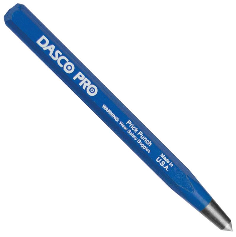 [21359] Dasco Pro 3/8 in. High Carbon Steel Prick Punch 5 in. L 1 Pc
