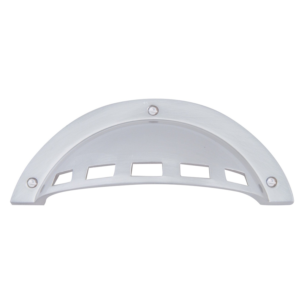 [220BRN] Atlas Homewares Modern Craftsman Collection Bin Cup Pull - Brushed Nickel