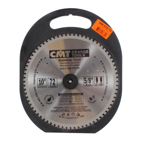 CMT BLADE S/STEEL 10"X72X5/8"