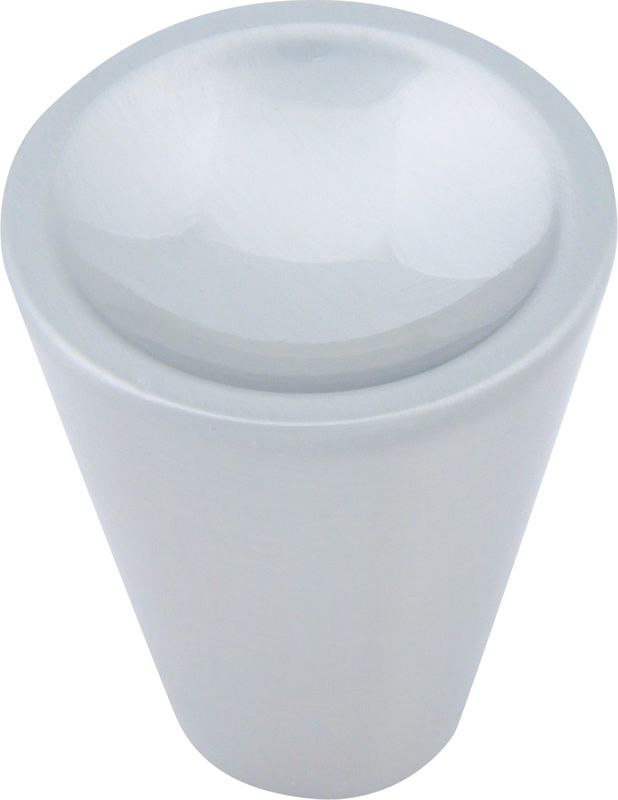Atlas Homewares 228 Dap 1 Inch Conical Cabinet Knob Brushed Nickel Cabinet Hardware Knobs Conical