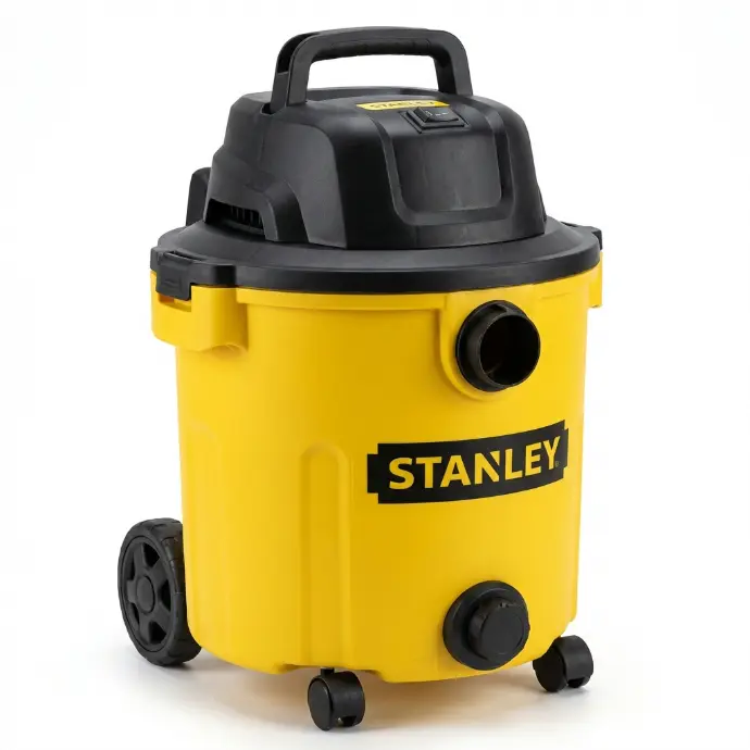 Stanley - Pro Poly 10 Gal. Wet/dry Vacuum - Yellow