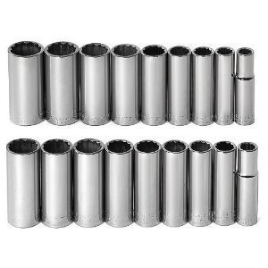 CM SCKT3/8DR 18PC 12PT