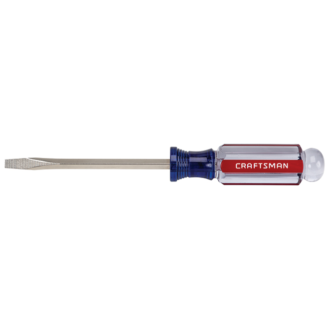 [2298446] CRAFTSMAN 3/16 Inch X 4 Inch Slotted Acetate Screwdriver - CMHT65021