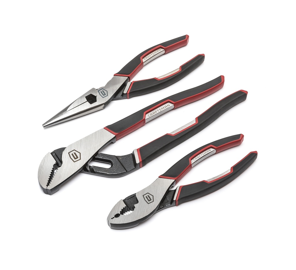 [2299006] Craftsman 3-Piece Pliers Set, Medium