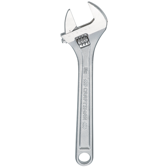 Craftsman Adjustable Wrench 10 in. L 1 Pc