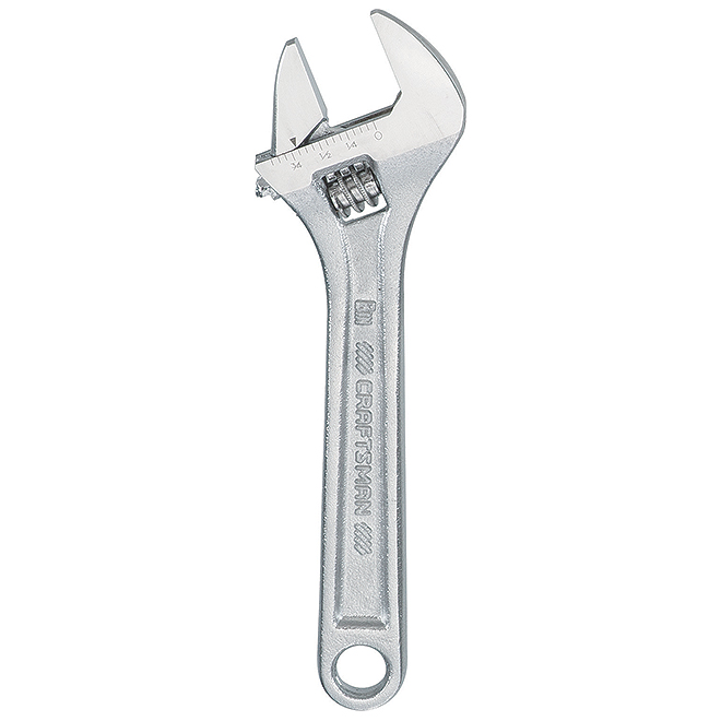 Craftsman Metric and SAE Adjustable Wrench 6 in. L 1 Pc