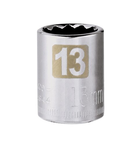 Sockets, 13 Mm S X 3/8" Drive S Metric 1