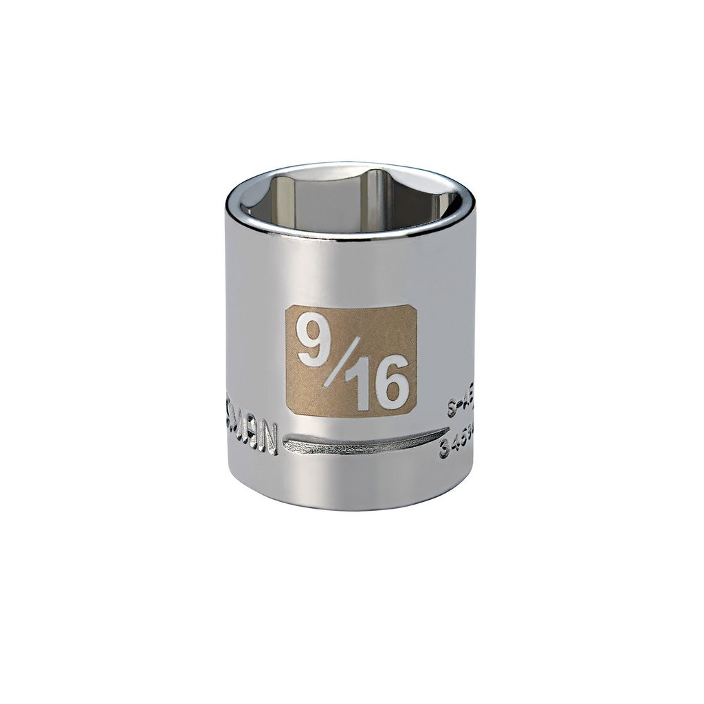 Cm Socket 1/4dr 9/16 6pt