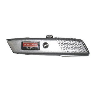 [2301216] Craftsman Retractable Utility Knife with Heavy-Duty Die Cast Body