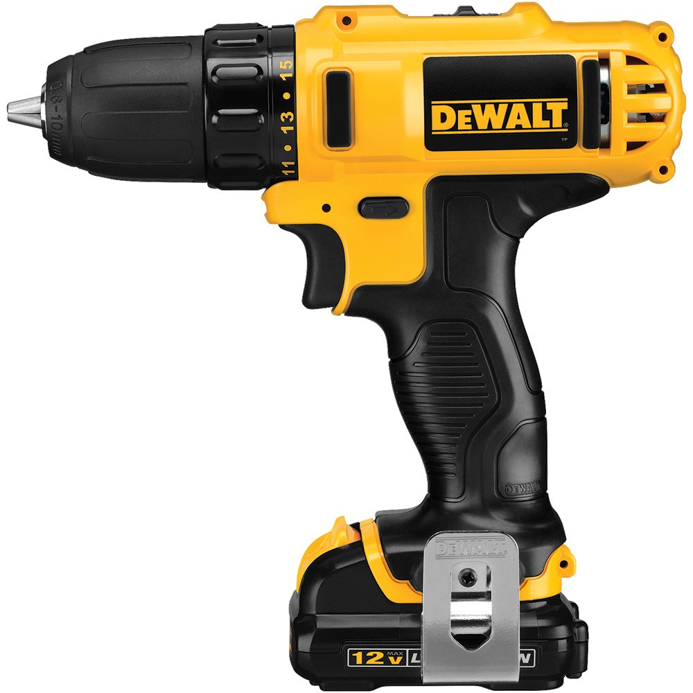 DEWALT DRILL KIT 12V MAX 3/8"