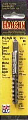 Irwin Hanson High Carbon Steel SAE Fraction Tap 3/8 in. 1 Pc