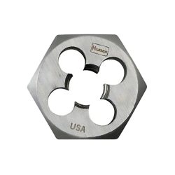 [23150] Irwin Hanson High Carbon Steel SAE Hexagon Die 1/4 in. 1 Pc