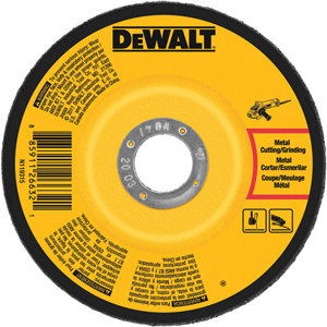 DeWalt 4 in. D X 5/8 in. Grinding Wheel