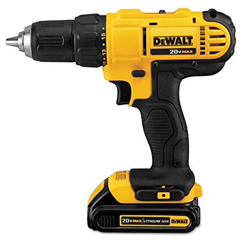[2385458] DeWalt 20V MAX 1/2 in. Brushed Cordless Compact Drill Kit (Battery & Charger)