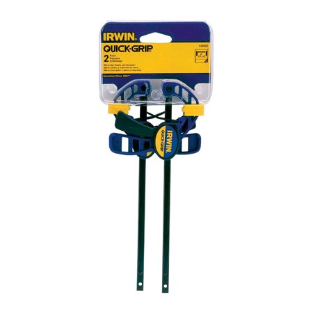 Irwin Quick-Grip 4.25 in. X 1-3/16 in. D Micro Bar Clamp and Spreader 35 Lb 2 Pc
