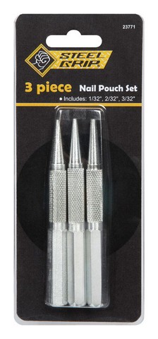 [2398584] HDQ2013529 3 Piece Nail Setter Set