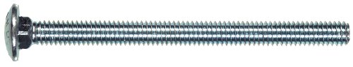 The Hillman Group 240003 Carriage Bolt, 1/4-Inch X 1/2-Inch, 100-Pack