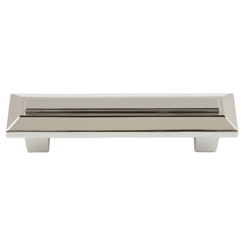 Atlas Homewares 241 Trocadero 3 Inch Center to Center Bar Cabinet Pull Polished Nickel Cabinet Hardware Pulls Bar