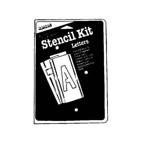 C. H. Hanson 2 in. Brass Letters Stamp Set 33 Pack