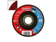 [2474526] Dcx045040n01f Diablo Abrasive 4.5 Flap Disk 40g