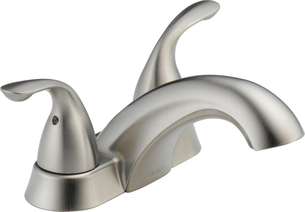 Classic Two Handle Centerset Bathroom Faucet