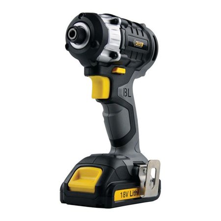 [2504694] Steel Grip 2504694 18V Single Sleeve Keyless Brushless Drill Driver