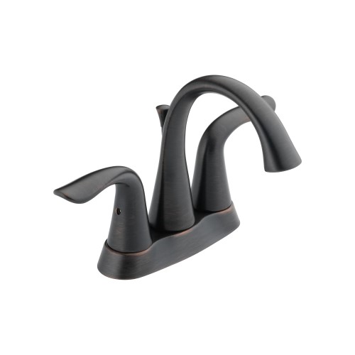 Delta Lahara 2538 4 in. Centerset High Arc Bathroom Faucet with Metal Pop-up