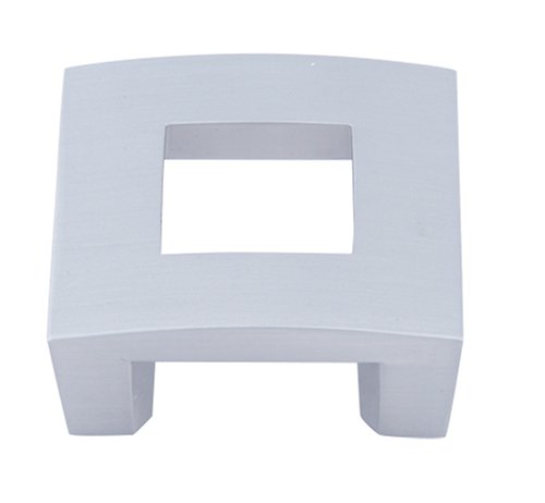 Atlas Homewares 255 Centinel 1-1/4 Inch Center to Center Finger Cabinet Pull Brushed Nickel Cabinet Hardware Pulls Finger