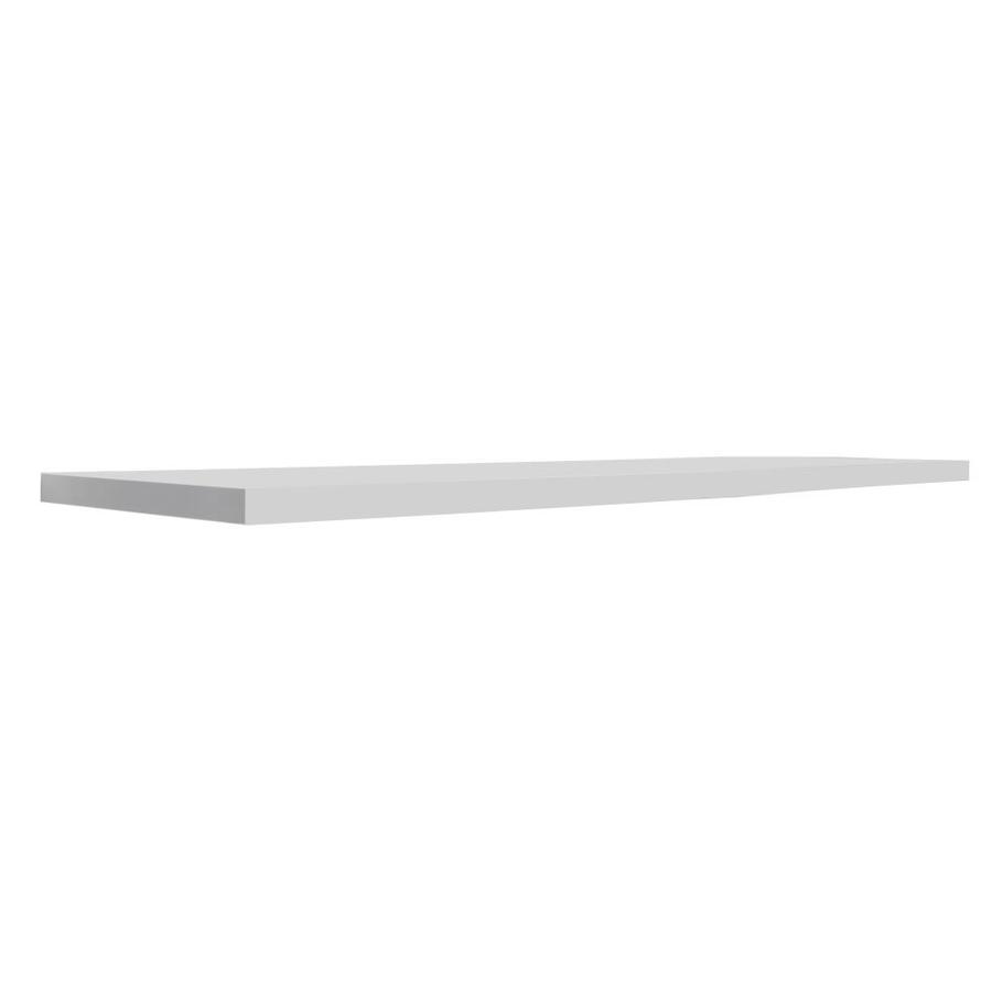 SUMO 45.3 in. W X 15.7 in. D X 0.98 in White MDF Decorative Wall Shelf Without Brackets