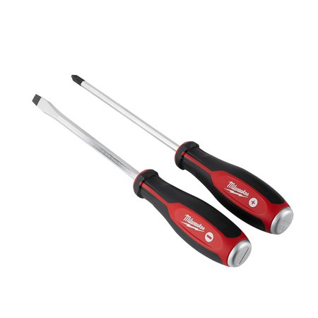 Milwaukee Phillips/Slotted Demolition Screwdriver Set 2 Pc
