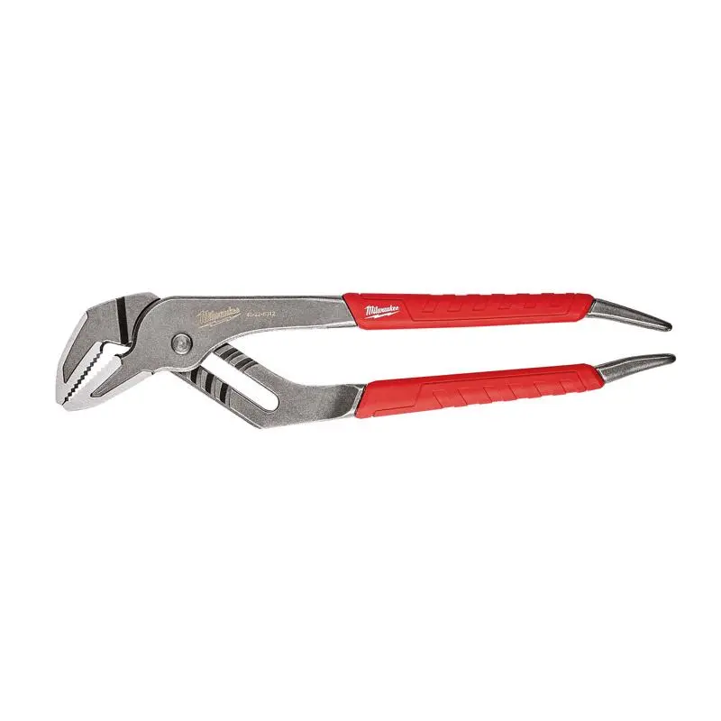 Milwaukee Ream & Punch 12 in. Forged Alloy Steel Straight Jaw Pliers 