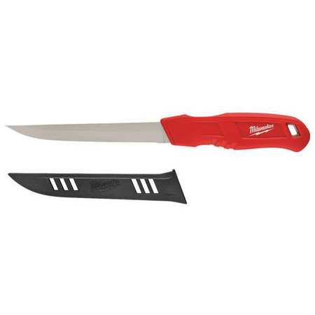 [2811644] Milwaukee 12 in. Fixed Blade Smooth Insulation Knife Red 1 Pk