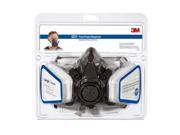 3M Half Facepiece Paint Spray Pesticide Respirator - Large - 6311P1-DC