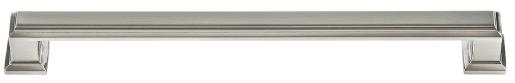 Atlas Homewares 293 Sutton Place 7-9/16 Inch Center to Center Handle Cabinet Pull Brushed Nickel Cabinet Hardware Pulls Handle