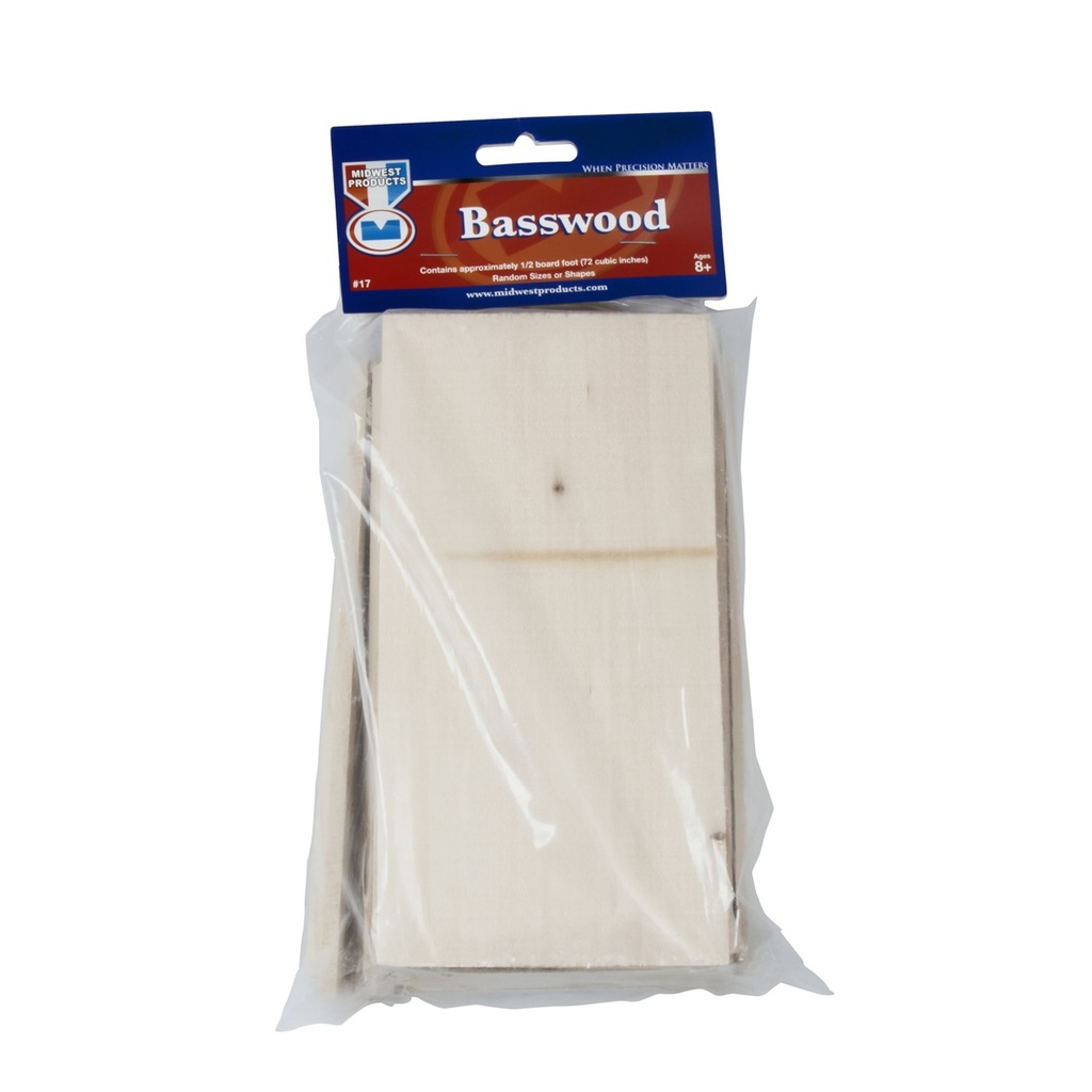 Midwest Products Basswood Lumber