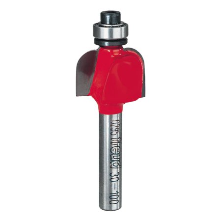 Freud 3/16 in. Radius Cove Bit with 1/4 in. Shank - 30-100