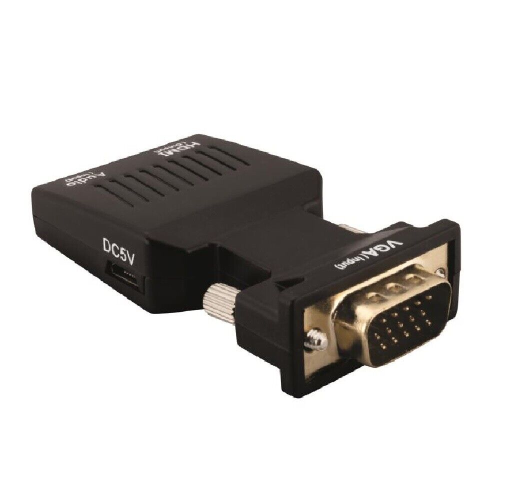 Monster Just Hook It up VGA to HDMI Converter 1 Pk